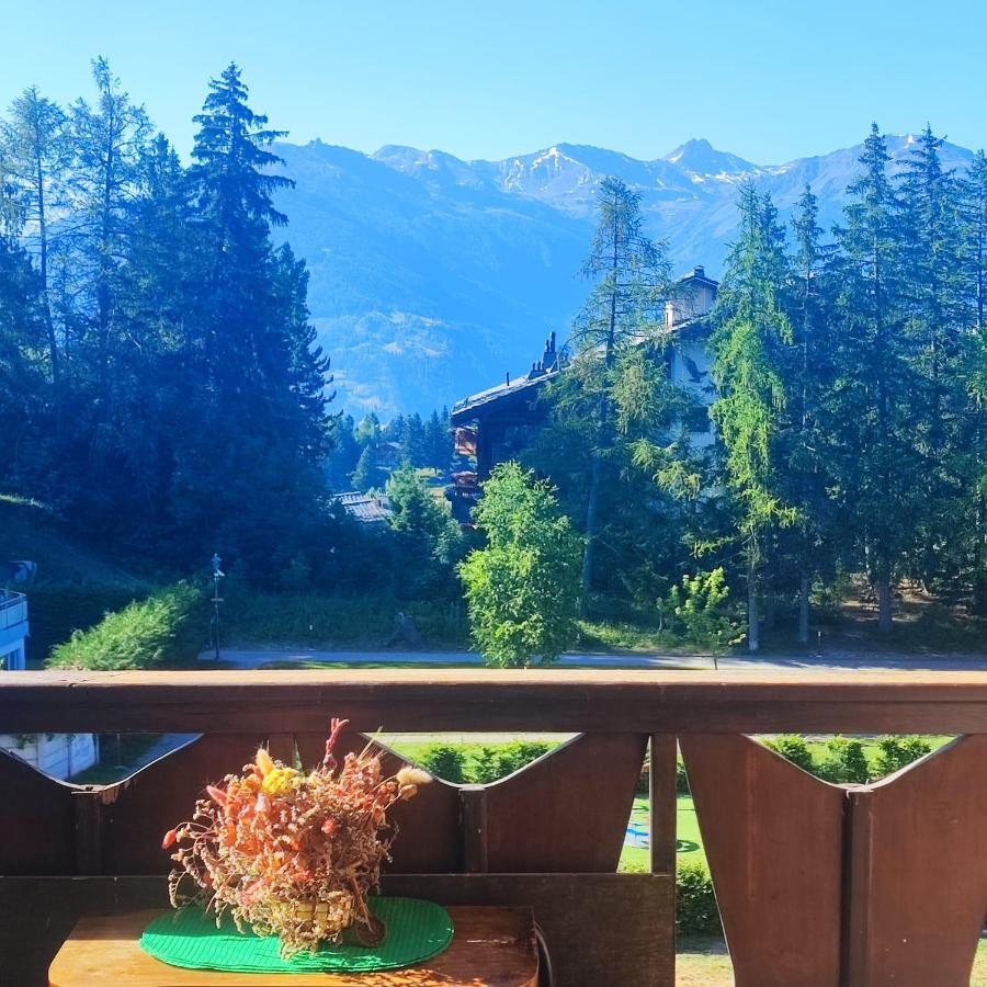 Ferienwohnung Bellevue Crans-Montana Exterior foto
