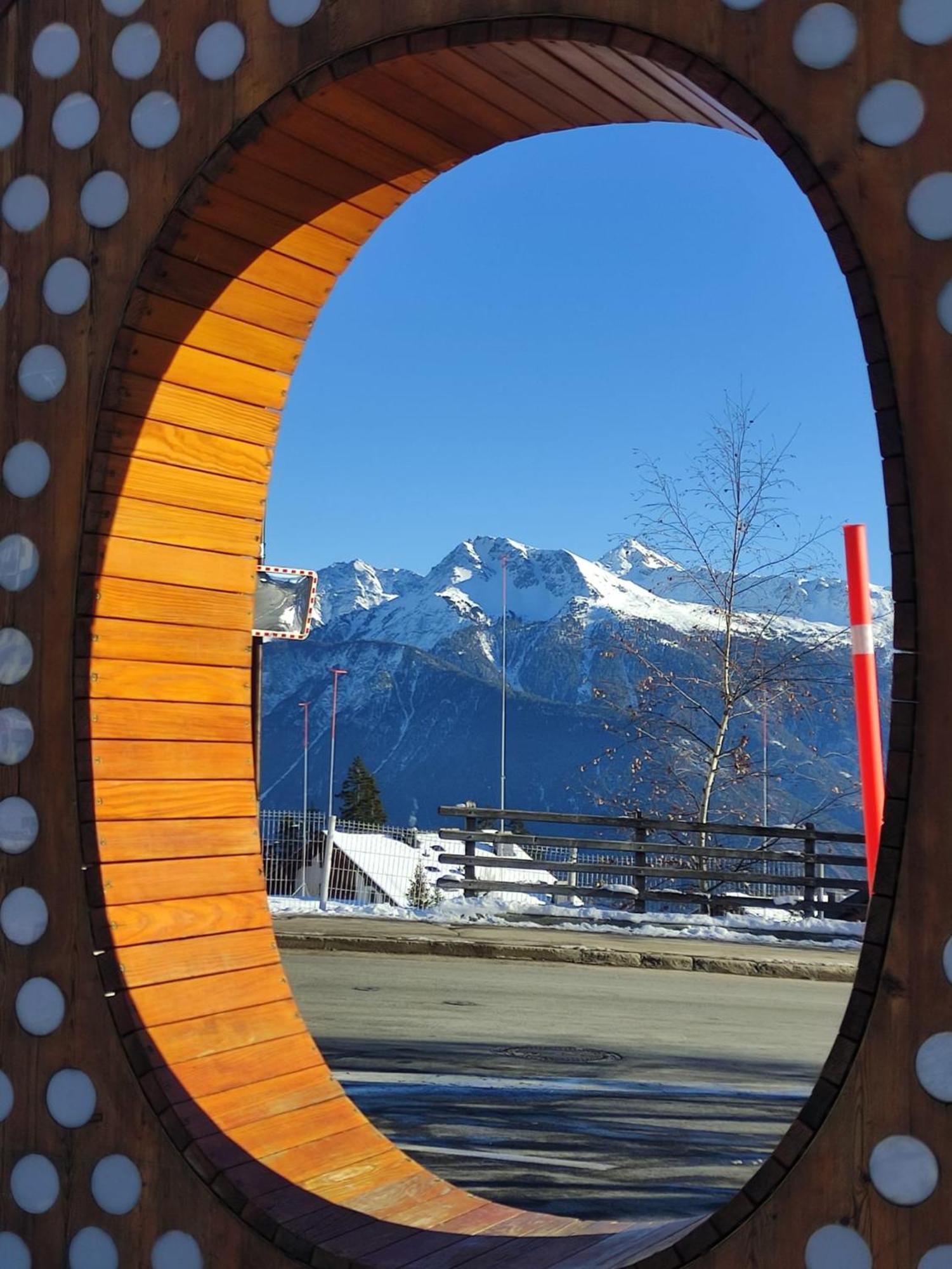 Ferienwohnung Bellevue Crans-Montana Exterior foto