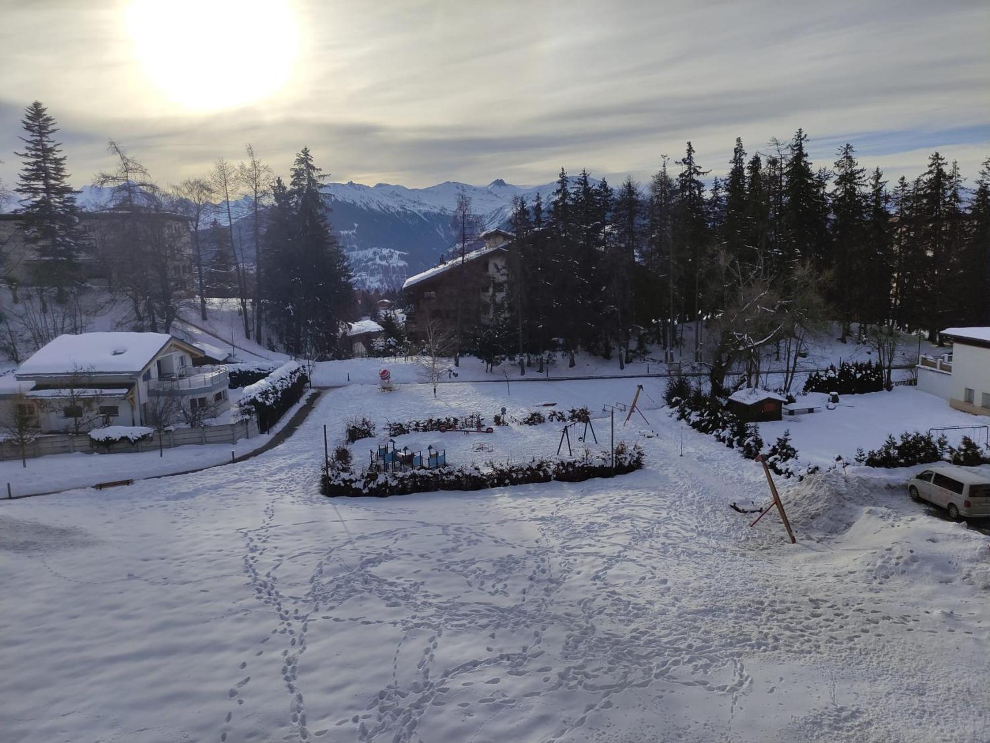 Ferienwohnung Bellevue Crans-Montana Exterior foto