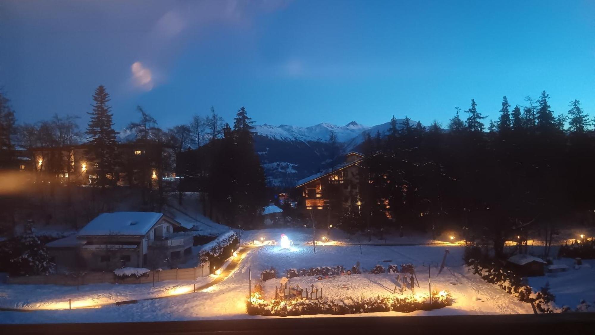 Ferienwohnung Bellevue Crans-Montana Exterior foto